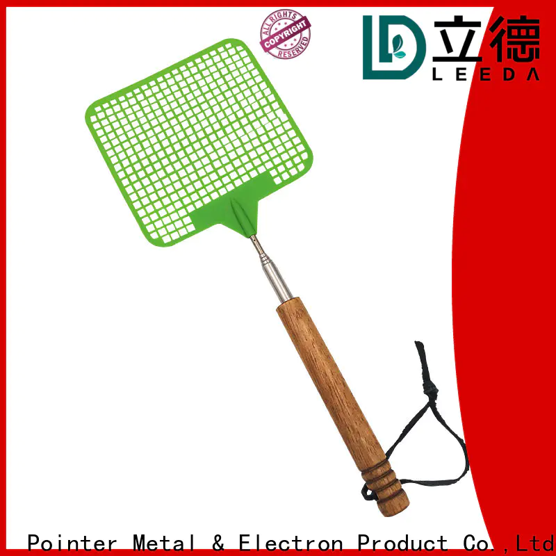 Bangda Telescopic Pole wooden best fly swatter from China for restaurant
