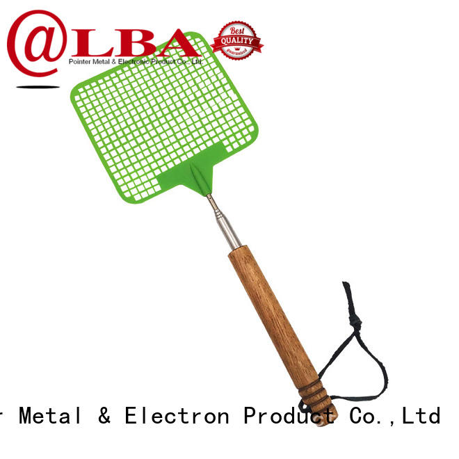 handle retractable fly swatter stainless for restaurant Bangda Telescopic Pole