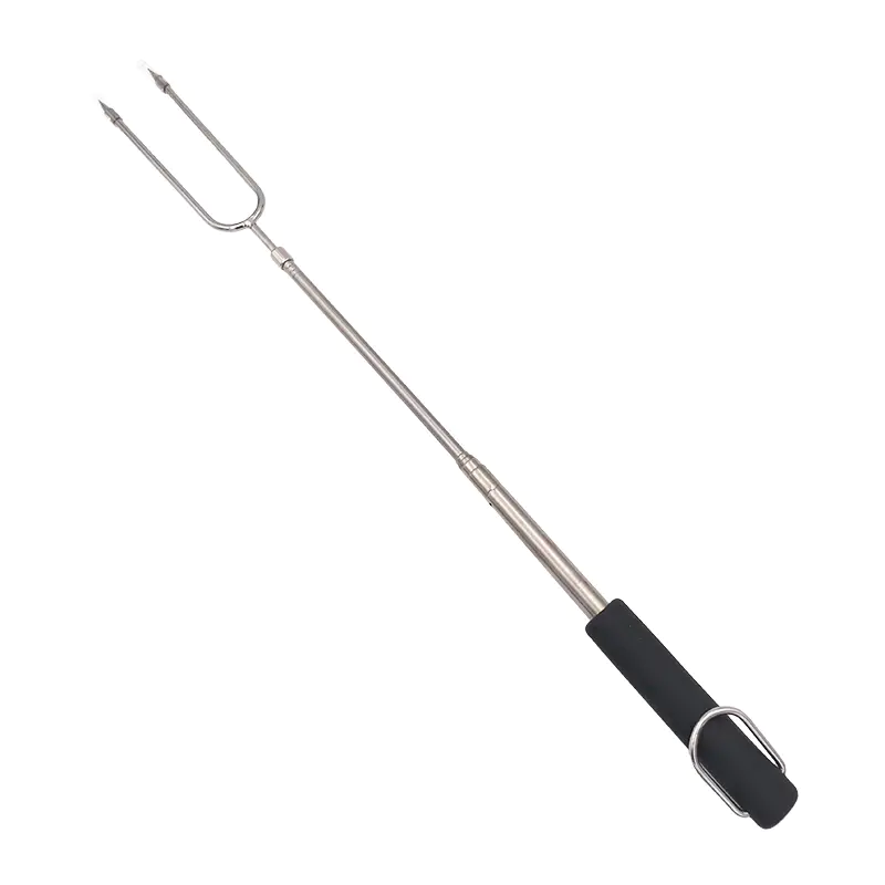 Telescopic BBQ Grill Tool BBQ Beef Sticks with Rubber handle B11-085